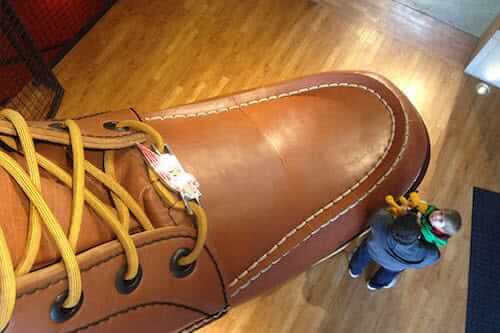 RED WING SHOE COMPANY MUSEUM | Experience the World’s Largest Boot – Size 638 -1/2D!