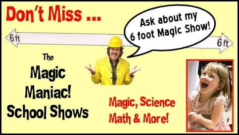 KEVIN HALL | The MAGIC MANIAC – Award Winning Educational Magician!