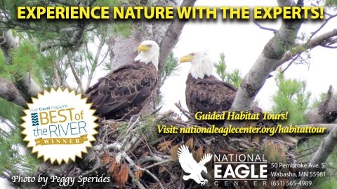 NATIONAL EAGLE CENTER | Eagle Habitat Tours: Experience Wild Eagles Like Never Before!