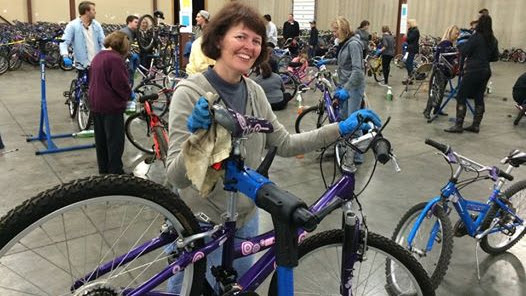 PUT SMILES ON KIDS FACES BY HELPING PREP FB4K BIKE GIVEAWAY