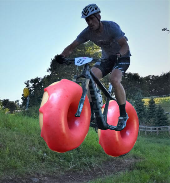 CONSIDER A CASUAL DOUGHNUT RIDE WITH ﻿YOUR FRIENDS OVER 30 DAYS OF BIKING