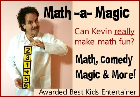 KEVIN HALL MAGIC MANIAC | Amazing Magic, Math and STEM shows!