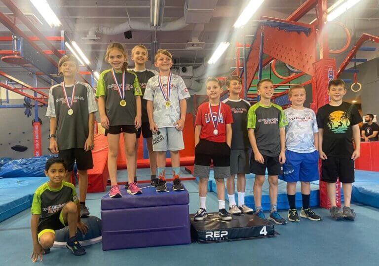 CONQUER NINJA GYMS | Conquer Ninja Fall Rec Teams!