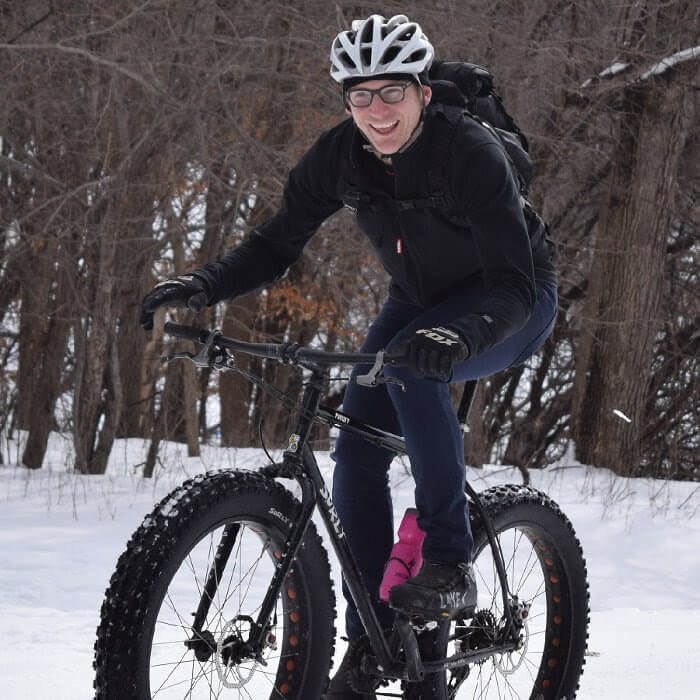 AS THE WINTER SEASON PROGRESSES REMEMBER YOUR FAT BIKE ETIQUETTE