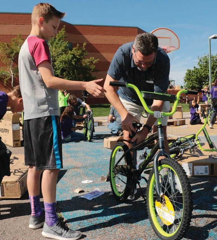 TEACHING YOUR CHILD THE ANCIENT ART ﻿OF BICYCLE MAINTENANCE