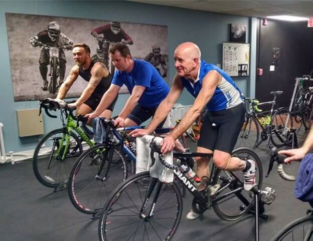 INDOOR BIKING IS FUN AND EFFECTIVE TRAINING THROUGH WINTER