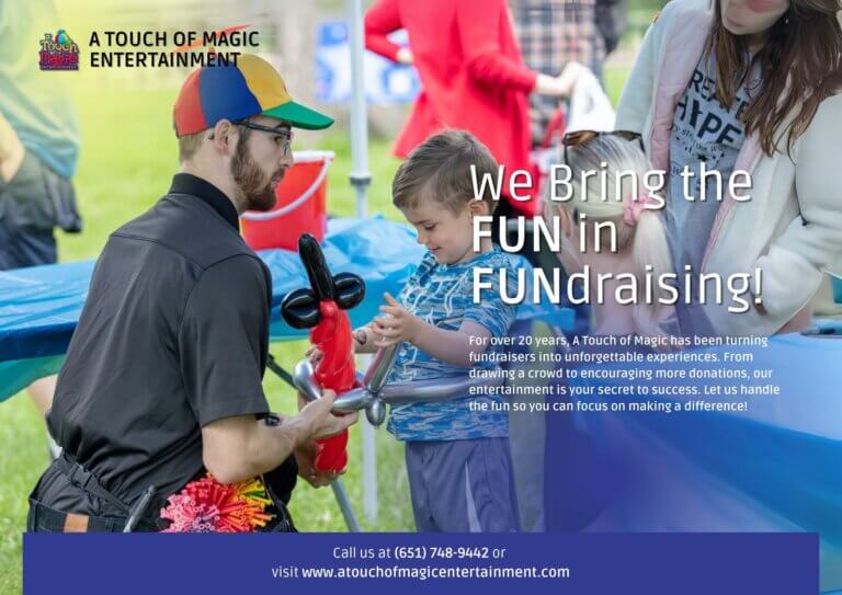 A TOUCH OF MAGIC ENTERTAINMENT | We put the FUN in FUNdraising!