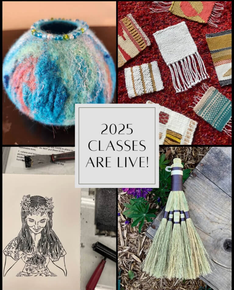 ASPIRE ARTISAN STUDIOS AND FOLK SCHOOL | Spring into the Arts