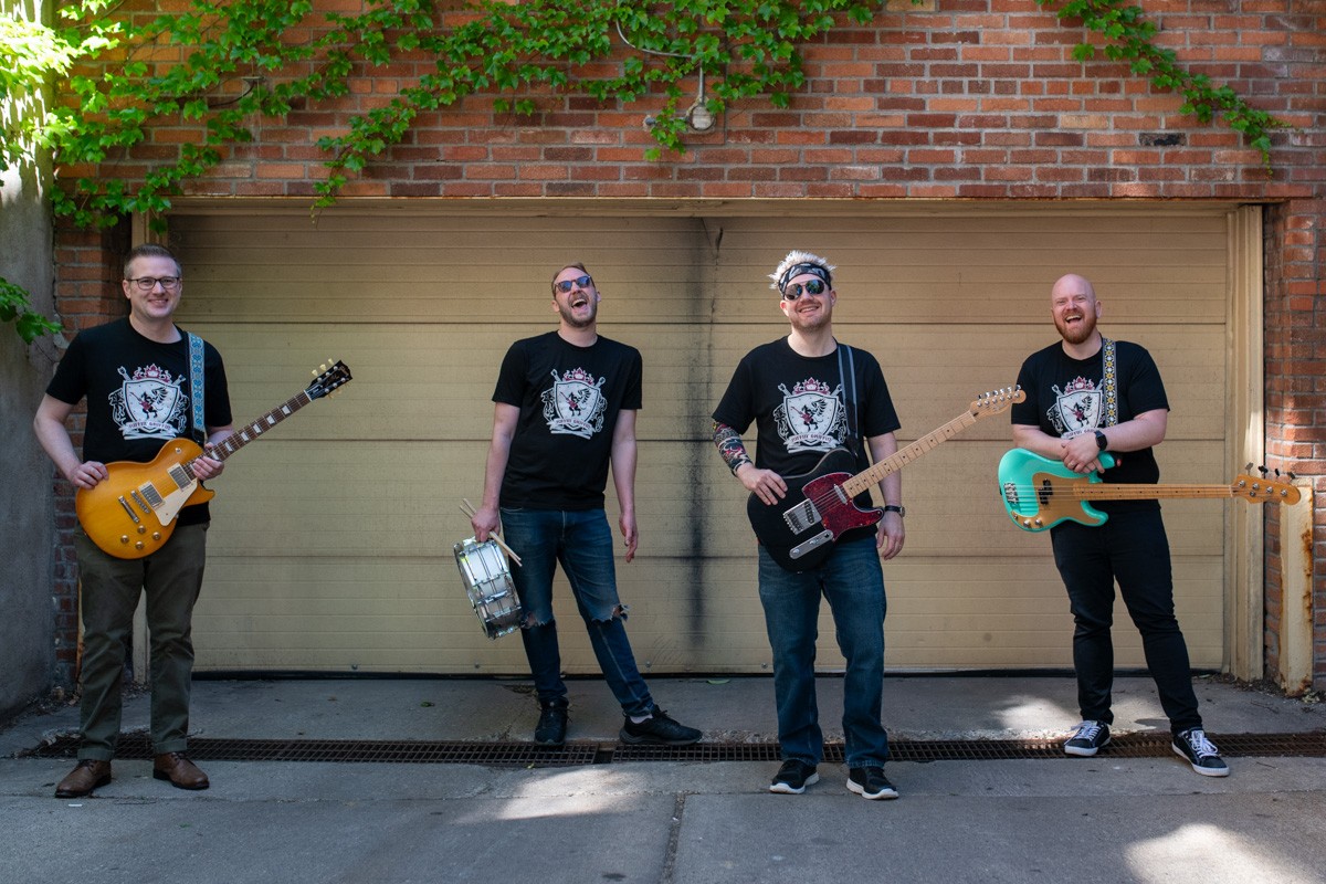 Riffin' Griffin - Slider Image 3 - Bandphotos6 Laughing