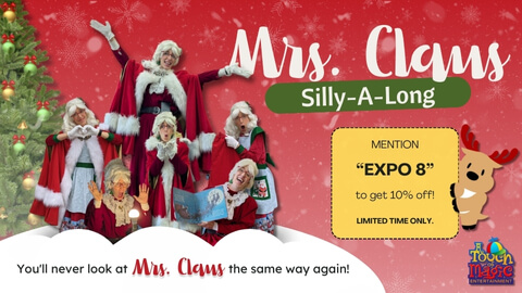 A TOUCH OF MAGIC ENTERTAINMENT | Meet Mrs. Claus Like Never Before!
