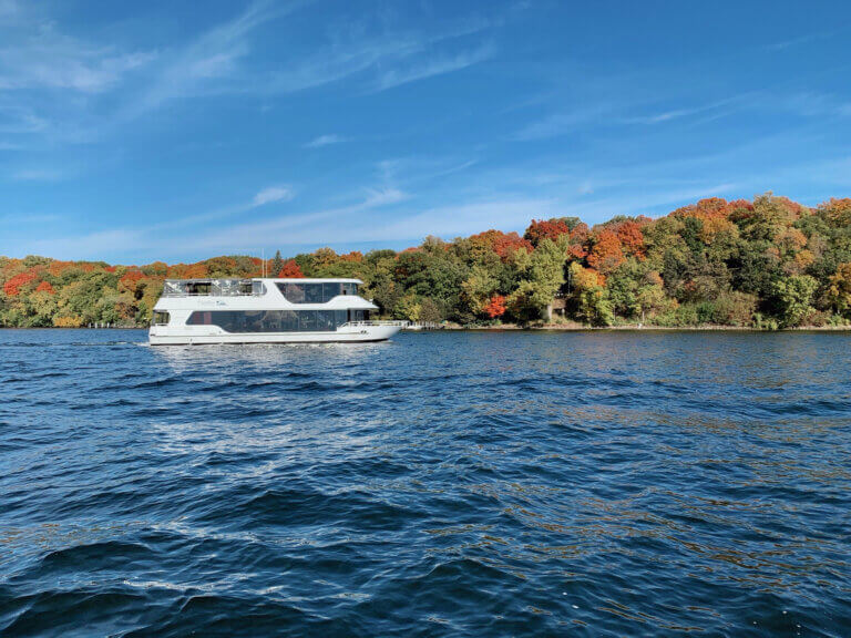 PARADISE CHARTER CRUISES | Cruise MN… With Fall Colors!