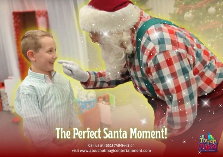A TOUCH OF MAGIC ENTERTAINMENT | Picture the Perfect Santa Moment