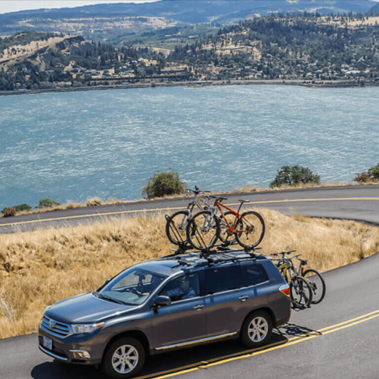 GETTING A BICYCLE RACK WILL PROTECT YOUR CAR AND YOUR BIKE!
