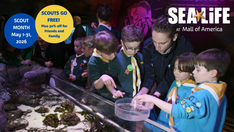 SCOUT DAYS AT SEA LIFE AT MOA!